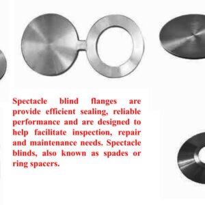 Types of Spectacle blind flanges