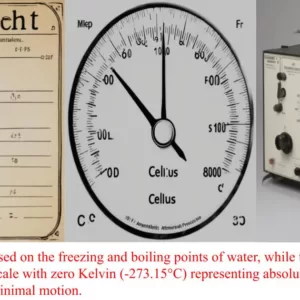 temperature measuring scale